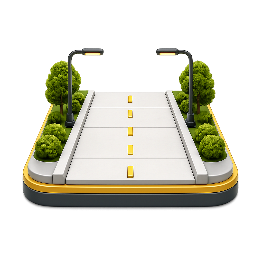 Wide Internal Roads